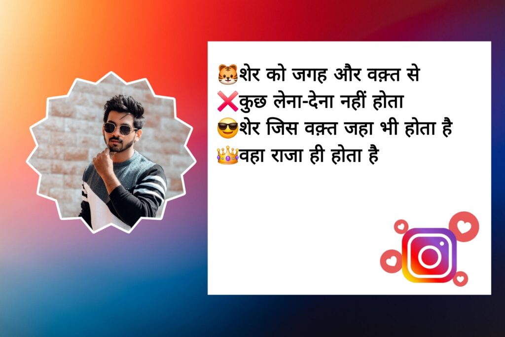 Instagram Bio Shayari