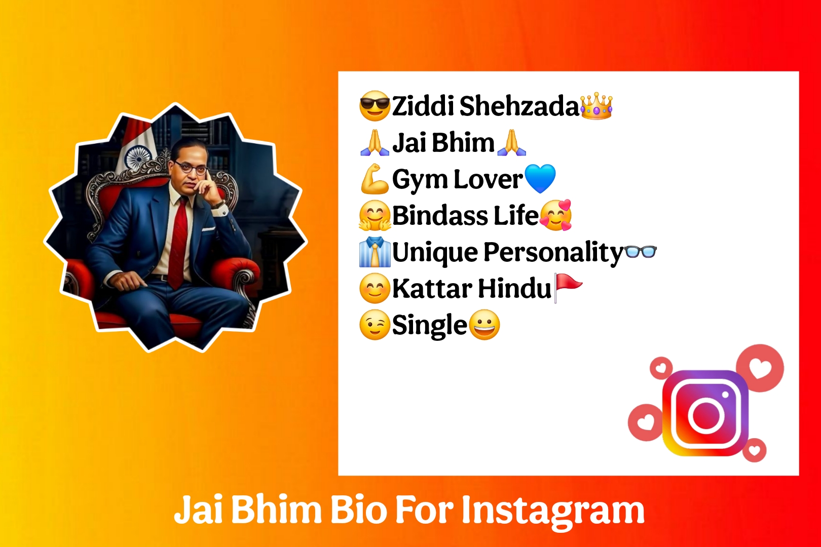 Jai Bhim Bio For Instagram